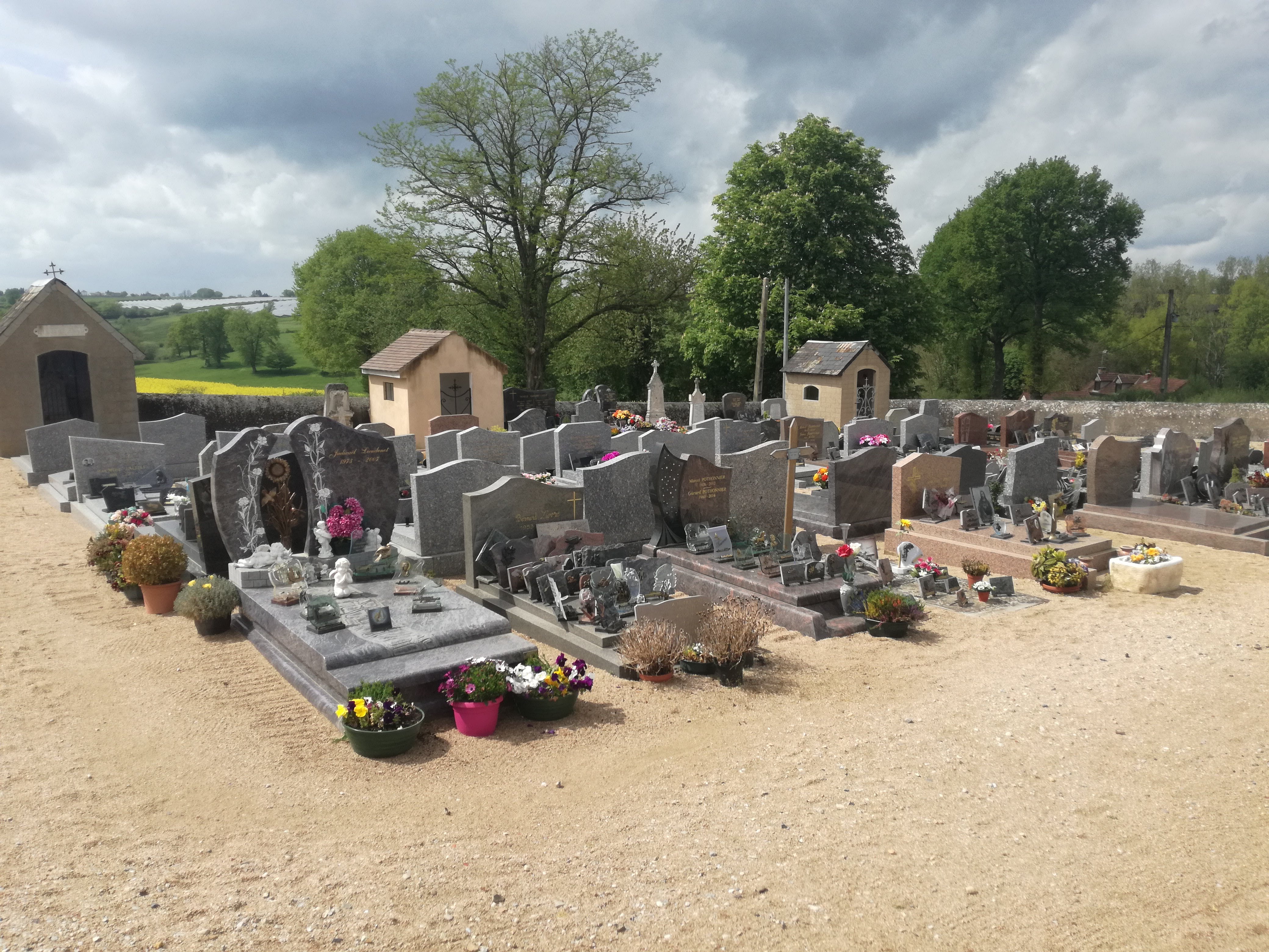 Règlement et plan du cimetière de Saint-Léger-sur-Vouzance