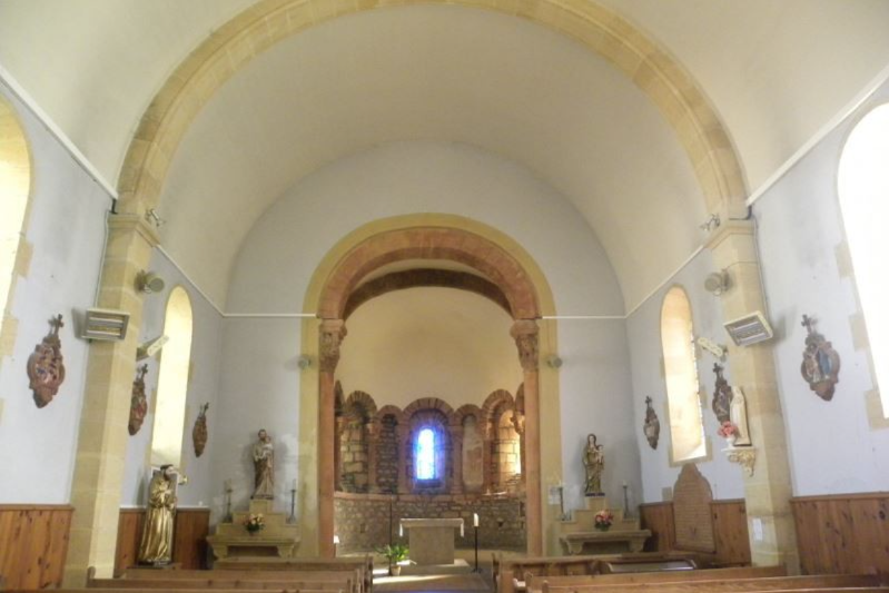 L'abside de l'Eglise Saint Léger